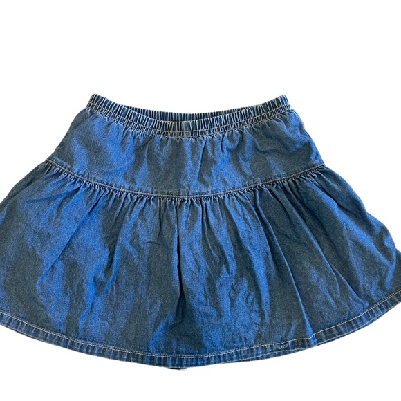 Hanna Andersson GIRLS denim skirt - Picture 2 of 4